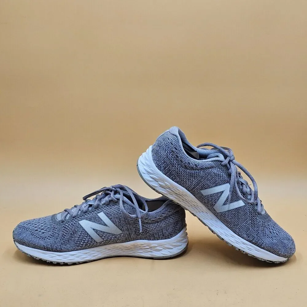 New Balance Fresh Foam Arishi Gray White Running Shoes Sneakers Womens Size 10